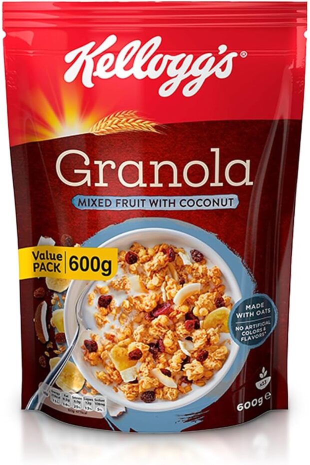Granola Fruits And Coconut 600g X 5