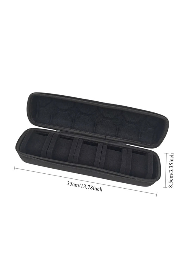 1 slots 5 Slot 5/10/15 Slots Hard Shell Watch Storage Box, Carry Case, Display Organizer, Watch Box