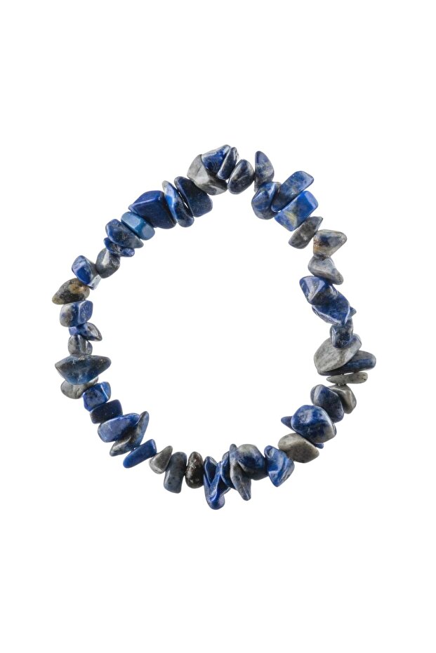Broken Lapis Lazuli Natural Stone Bracelet