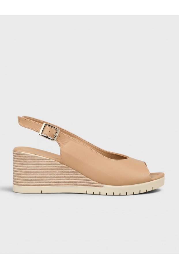 Women's Summer Flat Sandals - 575 34-40 - Mink