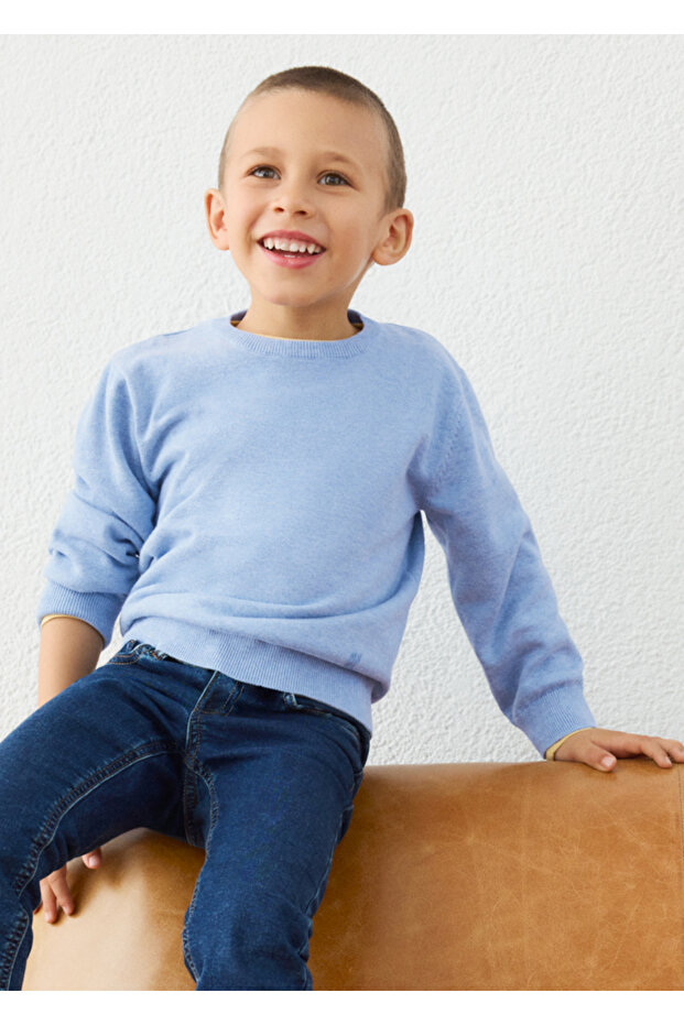 Boy's Cotton Basic Sweater 323