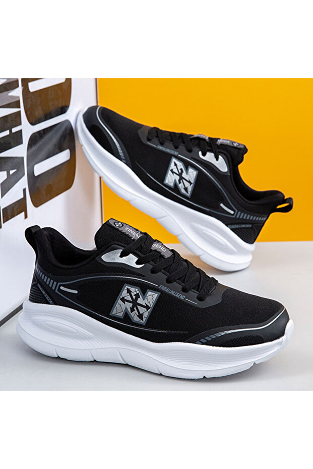 Women's Black Casual Sneakers