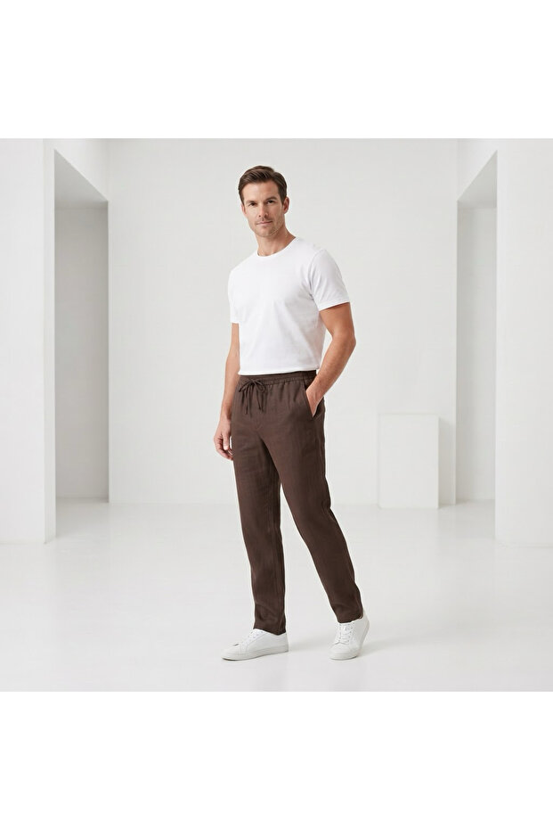 Tencel Pants Men's Modal Pants Single-Layer Pants