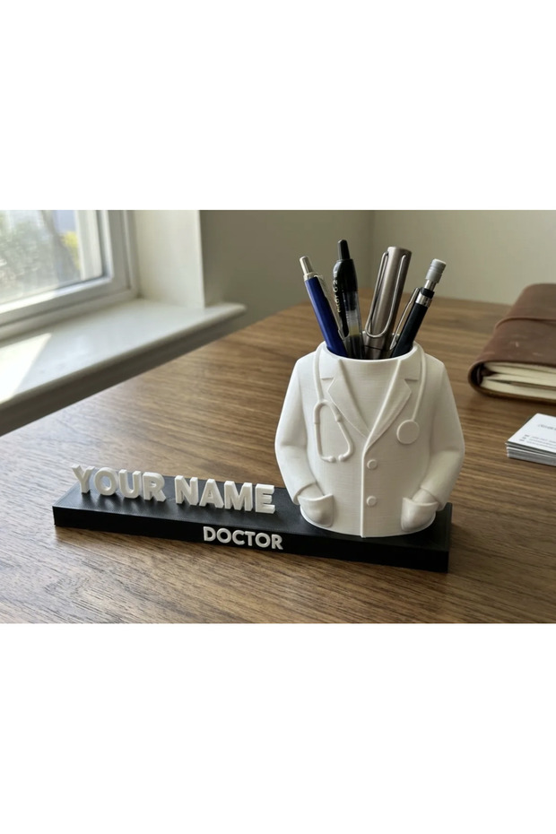 Doctor Pen Holder Gift Item Personalized Product (Female or Male)