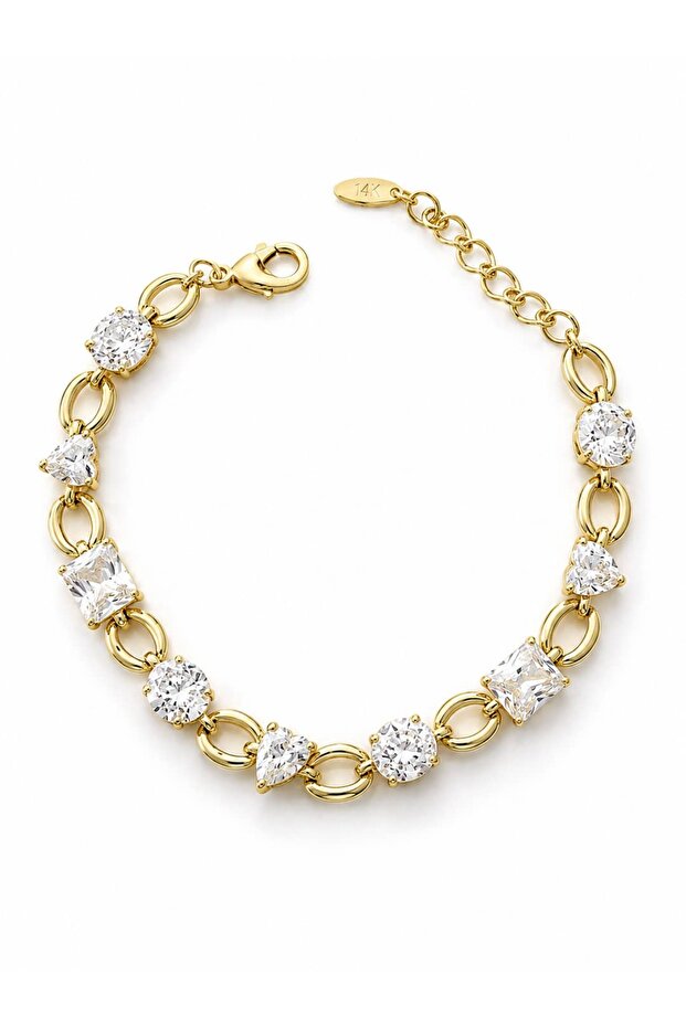 Special Series Heart Baget Stone Bracelet