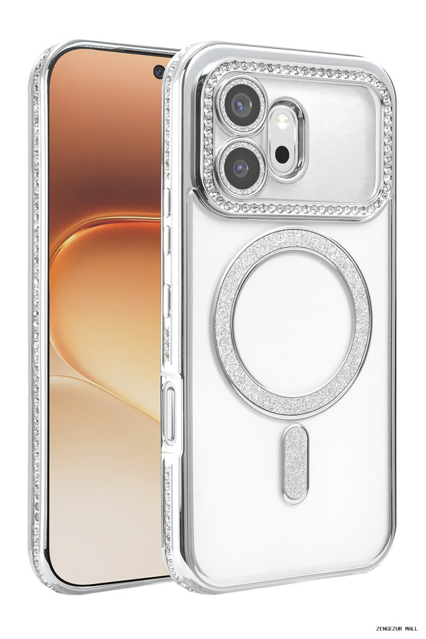 Zngzrmll Honor 600 Joke Simli Magneticsafe Case (163046) - Silver
