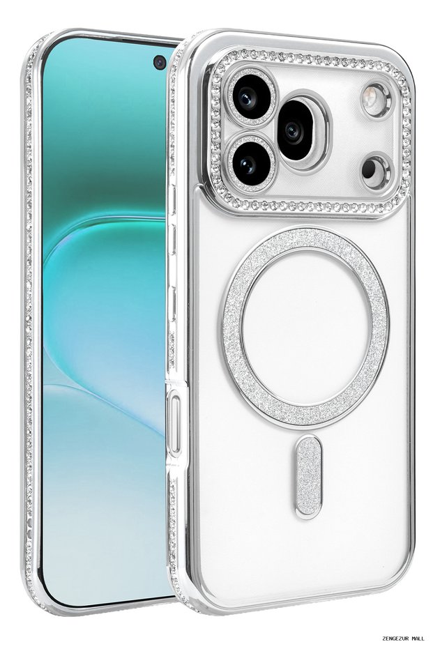 Zngzrmll Honor 600 Pro Joke Simli Magneticsafe Case (163112) - Silver