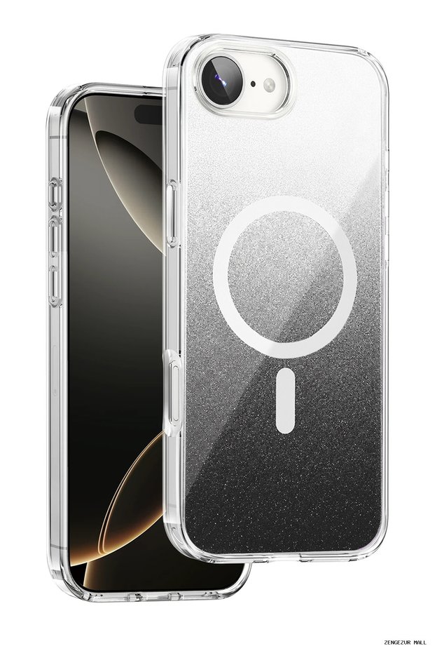 Zngzrmll iPhone 17E Sora Simli Magsafe Cover (164706) - Black