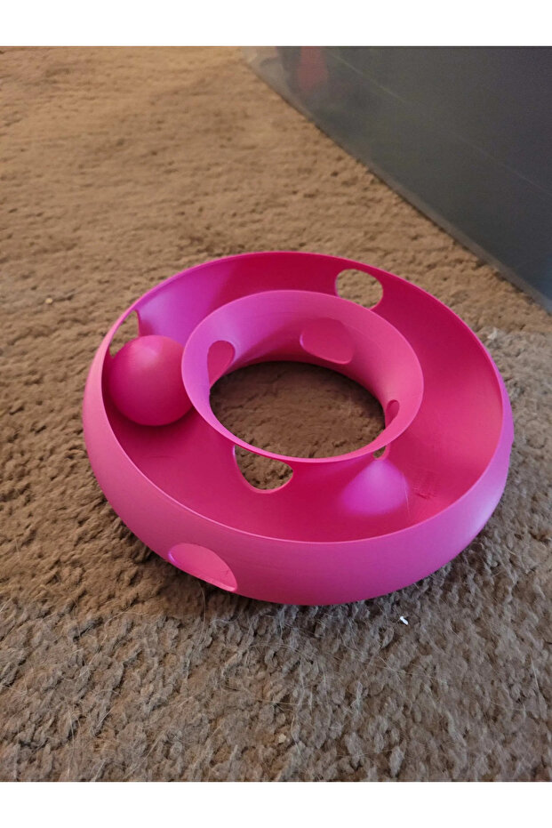 Cat Ring Toy Donut Bulk Interactive Cat Toy Food Reward Toy