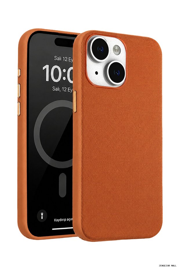 Zngzrmll iPhone 15 Vero Magsafe Cover (163943) - Orange