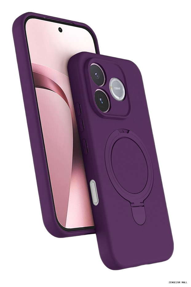 Zngzrmll Honor 600 Lite Regal Magsafe Stand Cover - (163013) Deep Purple