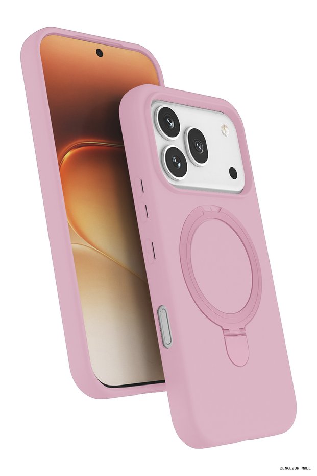 Zngzrmll Honor 600 Pro Regal Magsafe Stand Cover - (162814) Pink