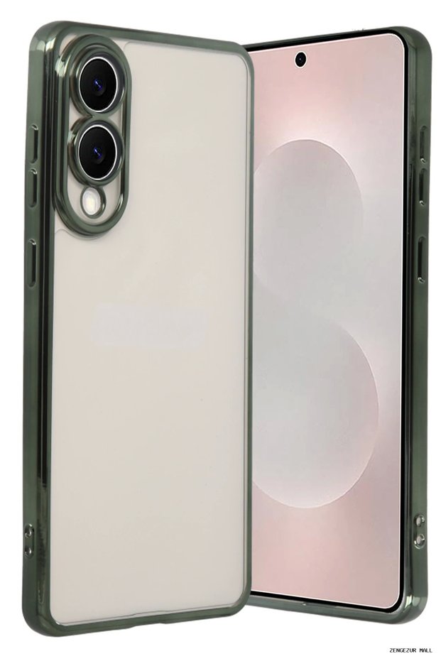 Zngzrmll Galaxy S25 Edge Lens Silicone Case (171128) - Green