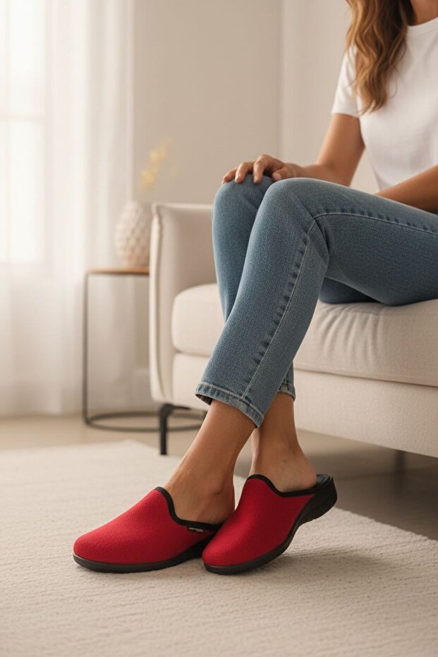 Fully Orthopedic Women's Comfortable and Lightweight Daily Home Slippers