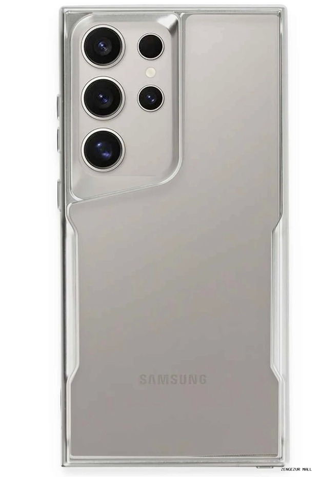Zngzrmll Galaxy S24 Ultra Case Boyi Silicone Cover (194724) - Silver