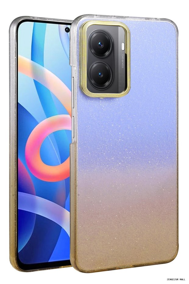 Zngzrmll Poco X7 Pro Glossy Cover - (185503) Desert Titanium