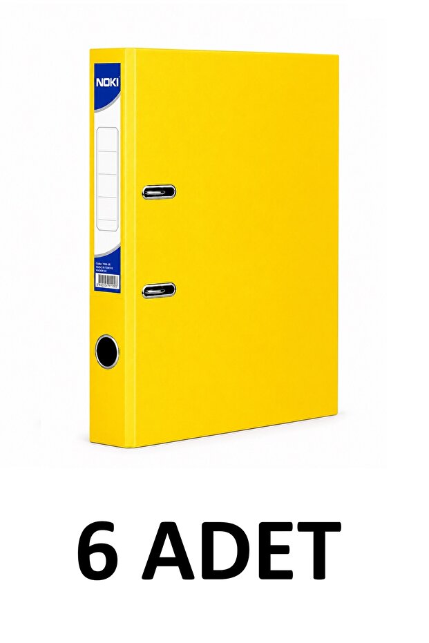 6 Pieces Narrow Plastic Folder A4 Folder