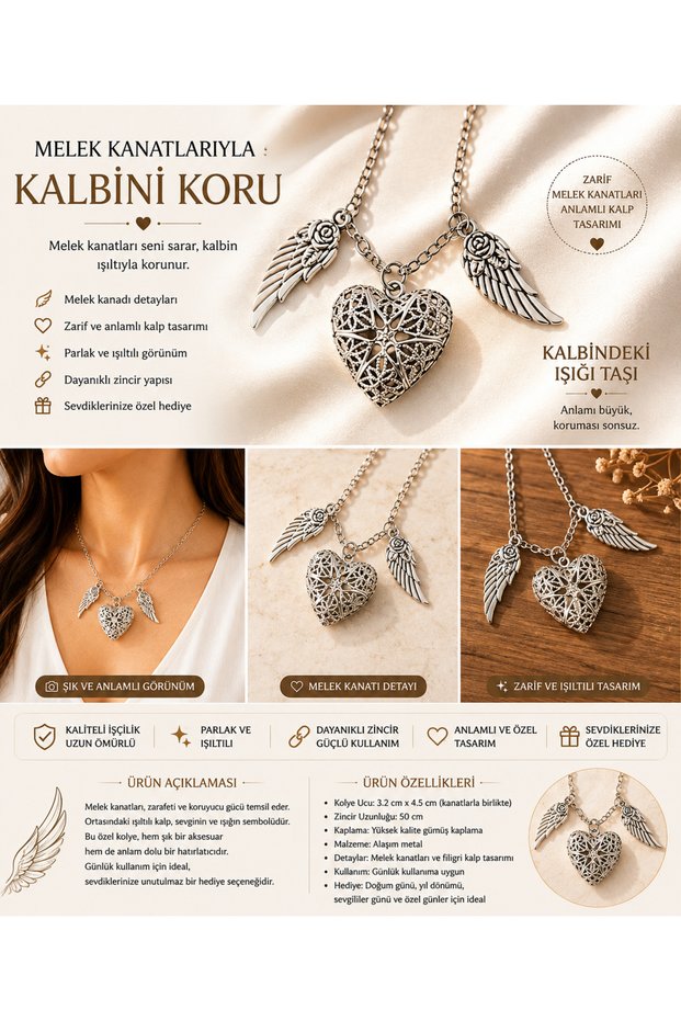 Women Men Steel Clamshell Heart Pendant Steel Chain Twist Chain Photo Insertable Necklace Carry Elegance and Memories Together