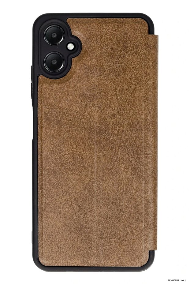 Zngzrmll Galaxy A05 Case Flip Cover (194539) - Tan