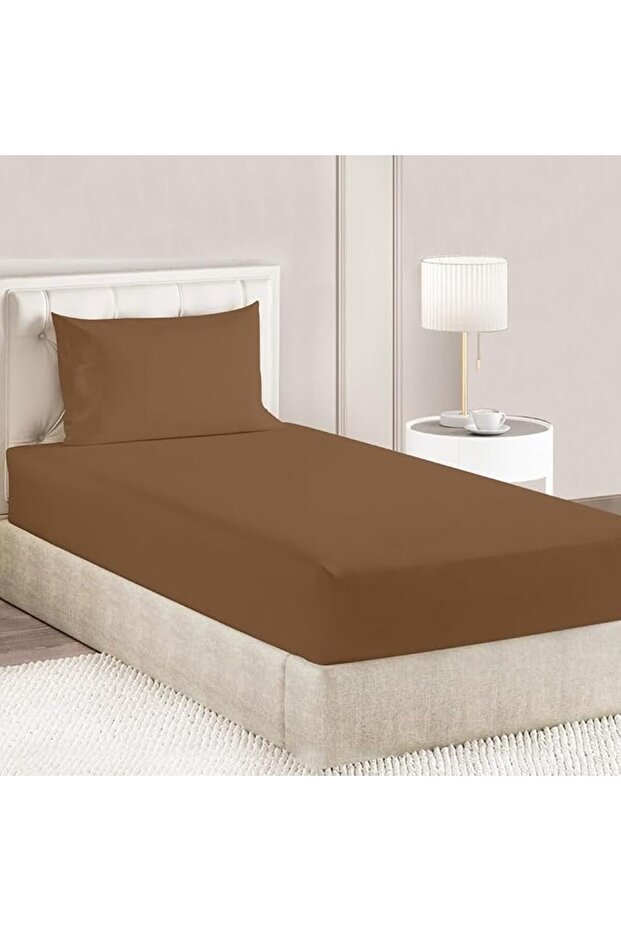 Luxury Striped Deep Pocket Bed Sheet and Pillowcase Rose, 2 Piece Set, Soft and Silky Microfiber Fabric,