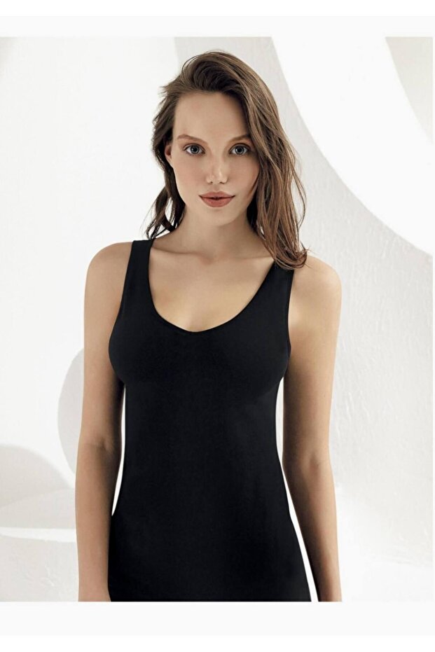 Tutku-Thick Strap Women's Undershirt m Sh New Season (7 Pieces Economic Package)