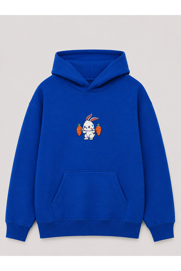 Unisex Hooded Sweatshirt with Kangaroo Pocket, Oversize Comfortable Fit, Daily Sports Stylish Sweatshirt