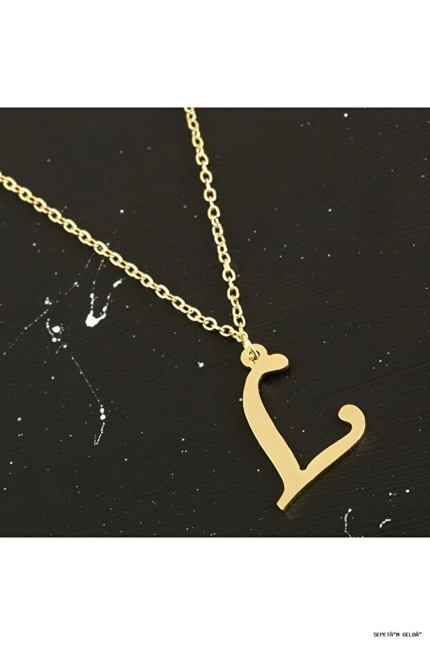 Spt-Gld Solid Brass (05101) Letter Pendant