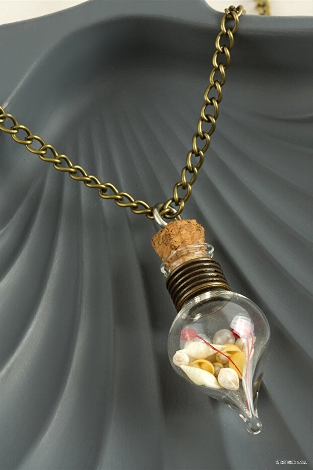 Zngzrmll Cork Stopper Jar Live (32342) Pendant Antique