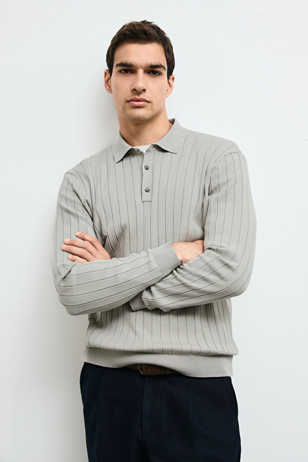 Petra Men's Sweater Beige