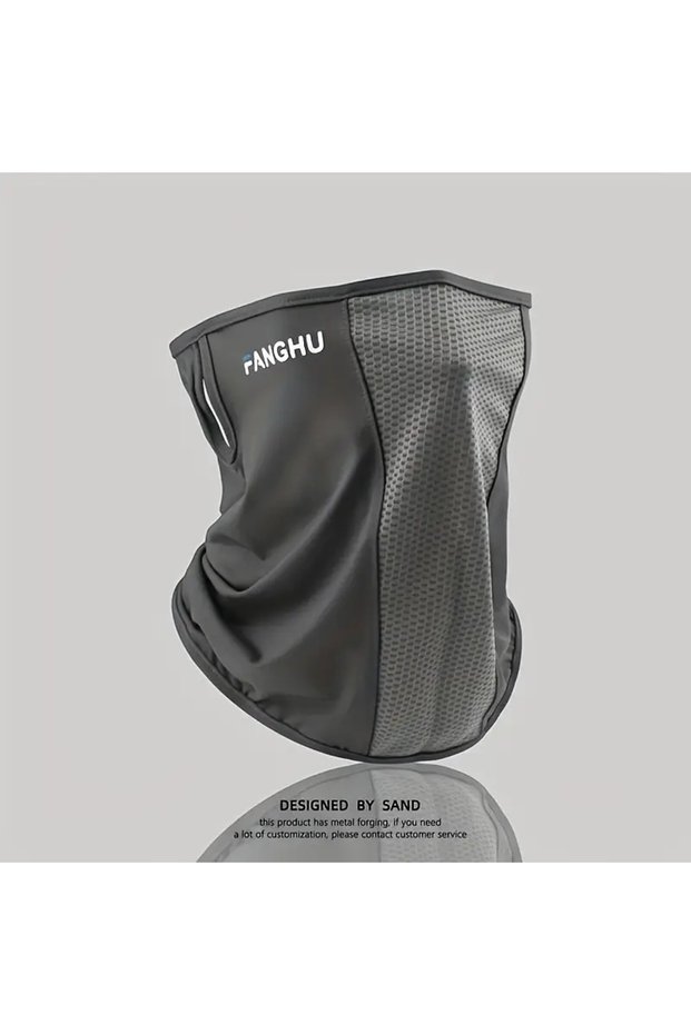 Deep Gray Cycling Masks Headwear Bandana Head Wrap Face Scarf Mask Neck Balaclava Breathable Light C