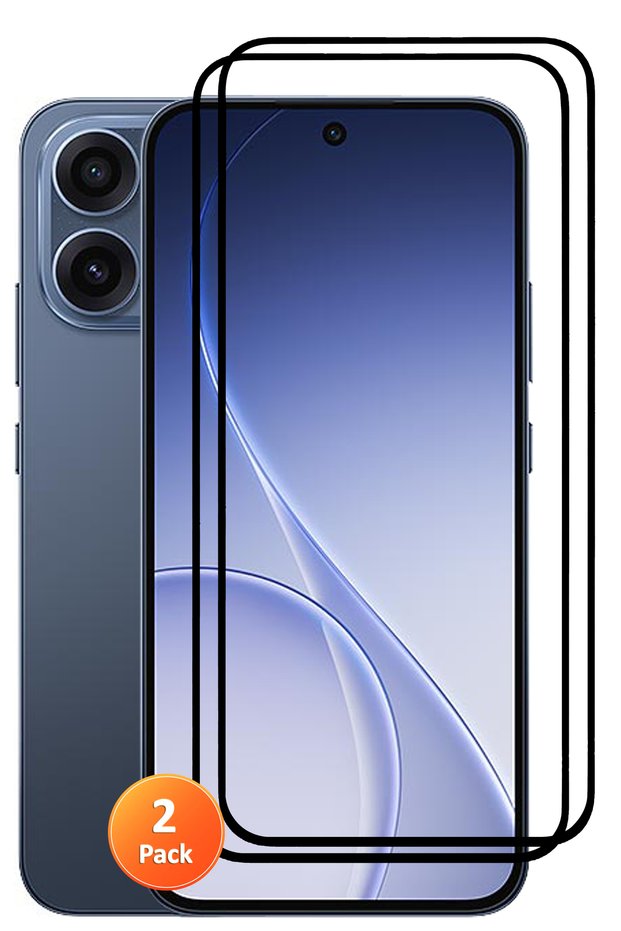 2 Pack Oppo Reno 15F - Premium Tempered Glass Screen Protector