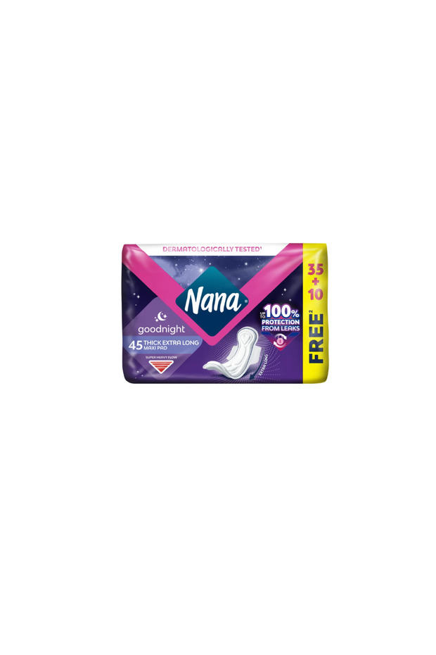 Maxi Thick Extra Long Wings for Nights with New Adaptive Technology (48pcs)