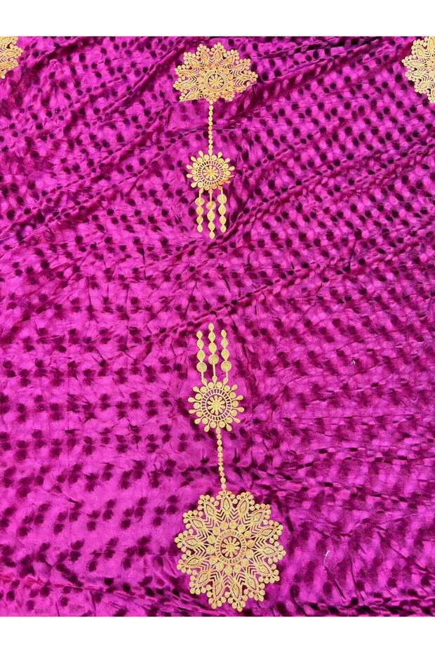 Embroidered Velvet Dress Fabric 500X150Cm 003