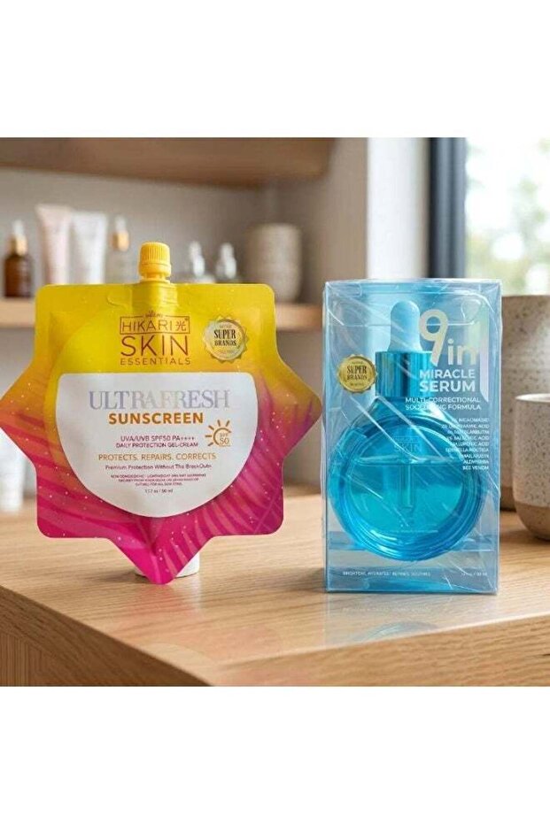 Ultra-Fresh Sunscreen & Miracle Serum