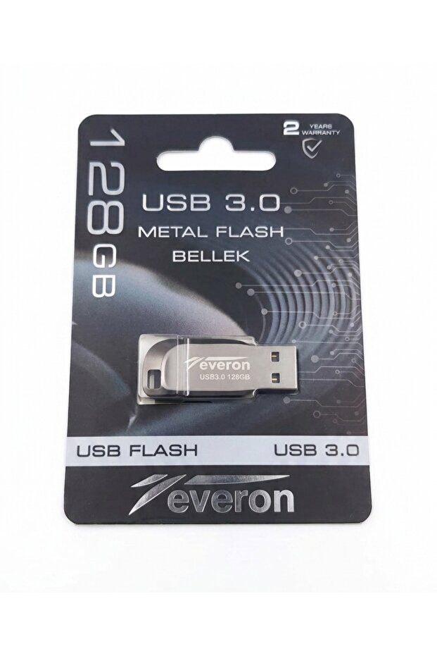 128 Gb USB 3.0 Metal Flash Memory Fast Data Transfer Portable Memory