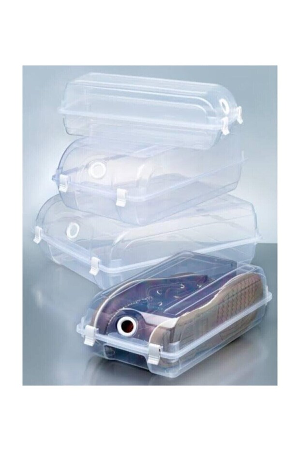 Transparent Shoe Storage Box 10 Pieces