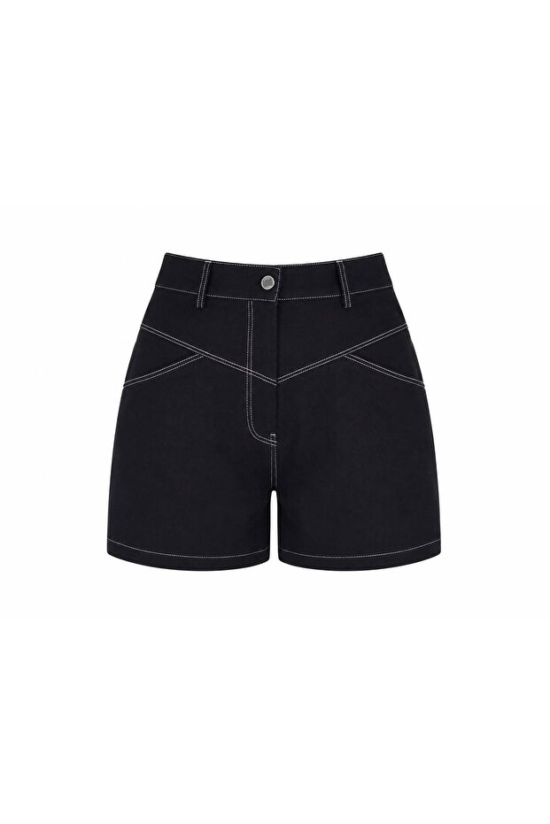 DENIM TAM KALIP ŞORT