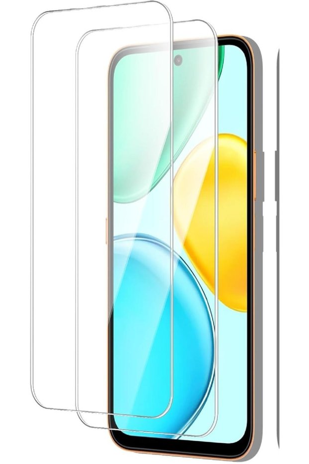 Honor X7E Compatible Fingerprint Activated Nano Glass Screen Protector, 9H Hardness Protective Glass