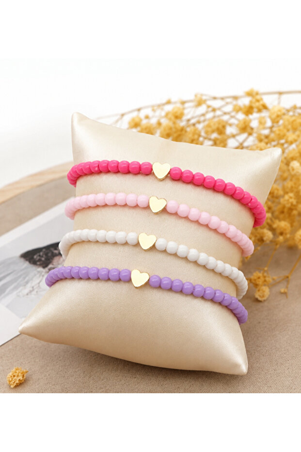 4 Color Sand Bead Bracelet