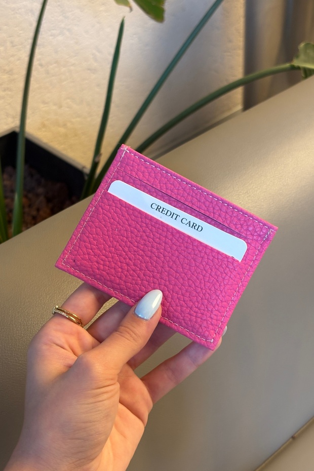 Pink Women's Card Holder