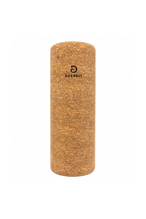 Cork Roller, Cork Foam Roller for Muscle Massage, Natural Cork Massage Roller for Deep Tissue Muscle, Yoga, Pilates, Stretching, Mobility, Back, Legs and Full Body Fitness Training, Gym Home