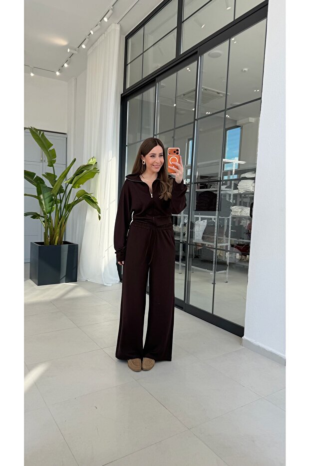 Massi Modal Suit Brown