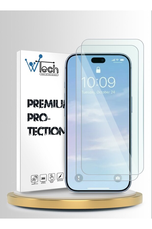 Apple iPhone 18 5G 2026 Premium Series 9H Tempered Glass 2 Pack Clear