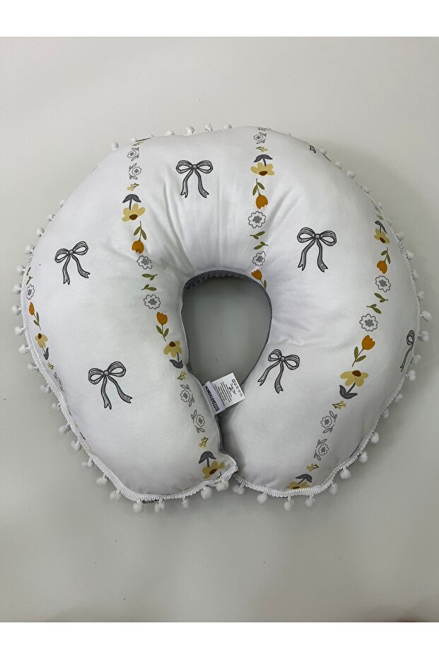 Gray Double-Sided Breastfeeding Pillow/Breastfeeding Cushion/Baby Support Cushion/Pregnancy Pillow