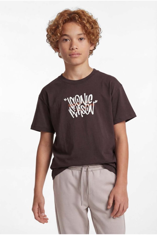 Boy's Printed Oversize T-Shirt