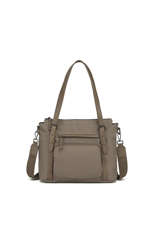 Twill Twill Fabric Women's Shoulder Bag 3329
