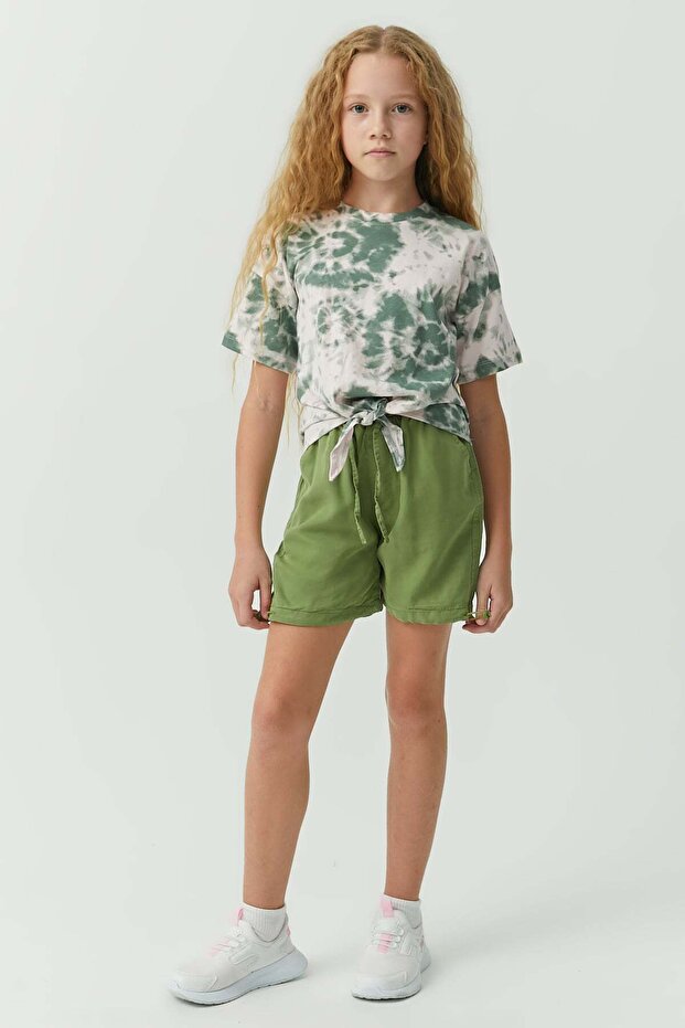 BOY'S CAPRY TROUSERS WITH BANG DETAIL