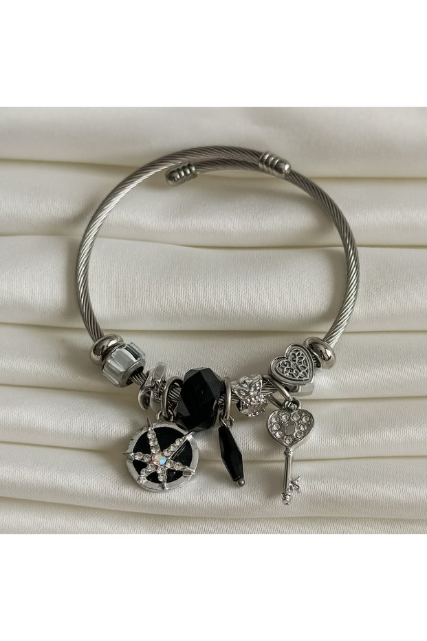 Pnd Model Charm Steel Bracelet