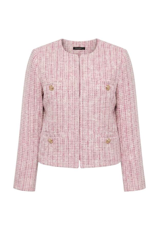 Pembe Tüvit Ceket TWOAW27CE00053