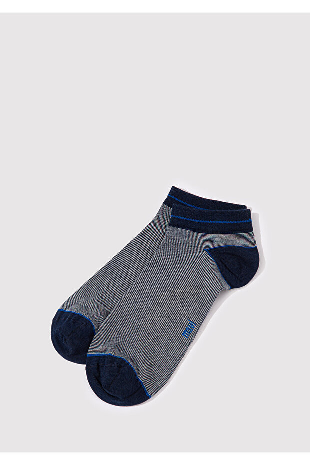 Navy Blue Bootie Socks 090986-25723